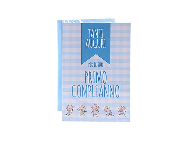 Biglietto auguri 1 compleanno