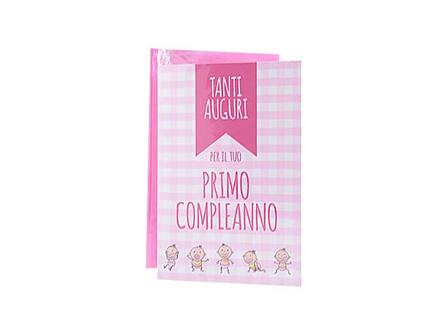 biglietto auguri 1 compleanno