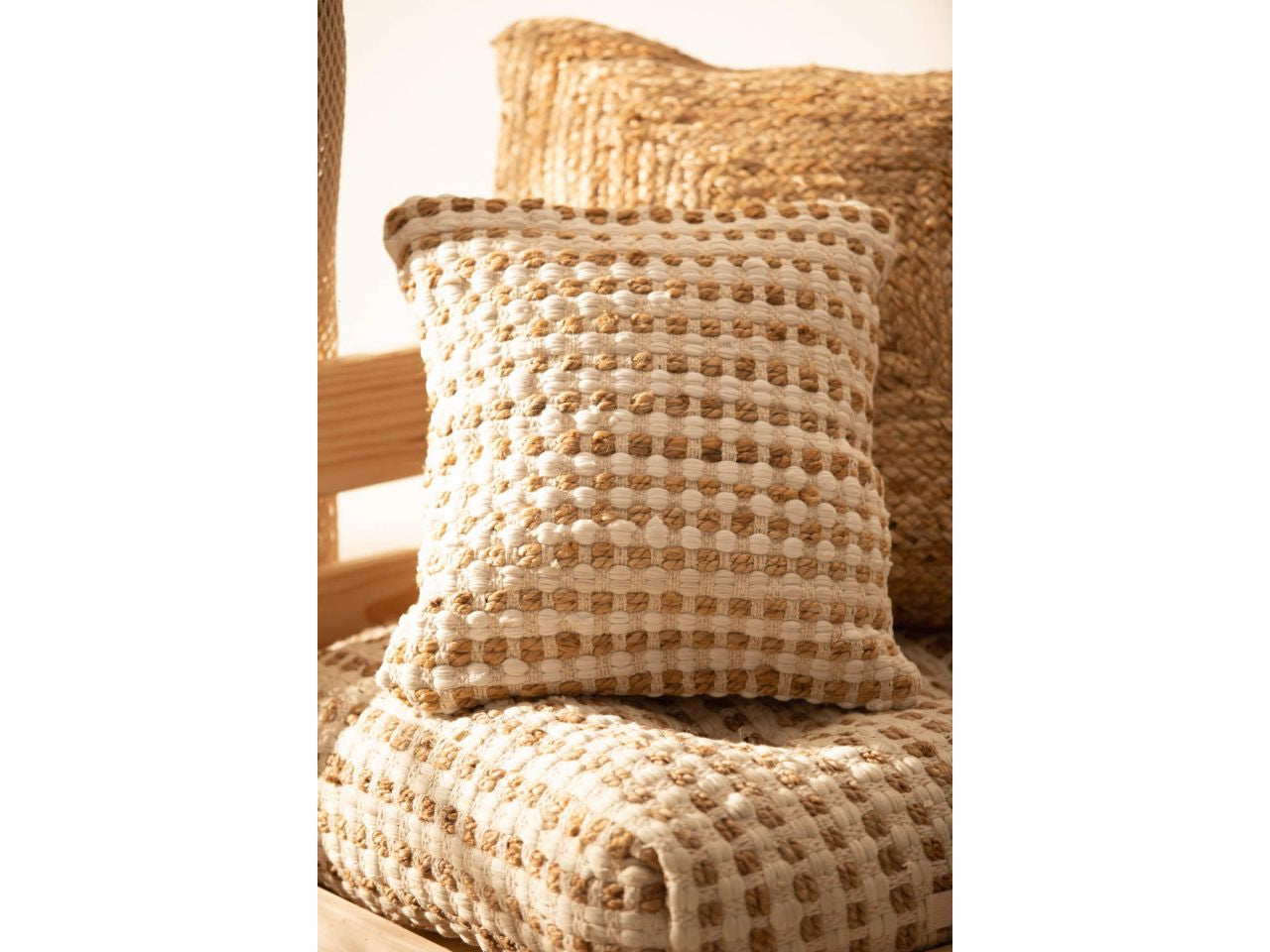 cuscino fiesta 45x45cm colore ecru