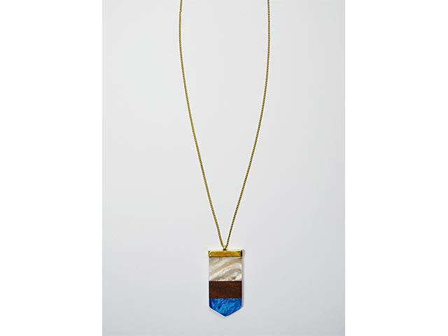 Collana punta blu 259558