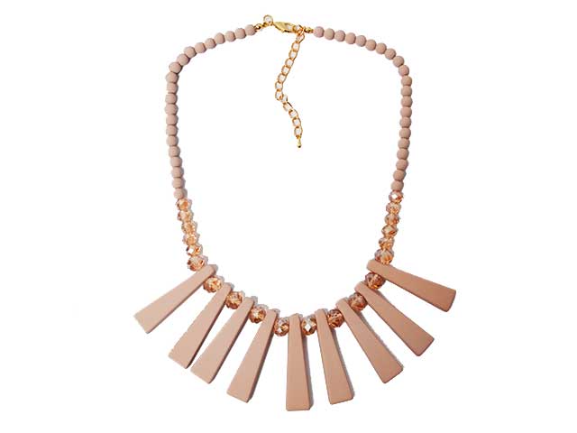 Collana raggio c/pietre rosa 270930