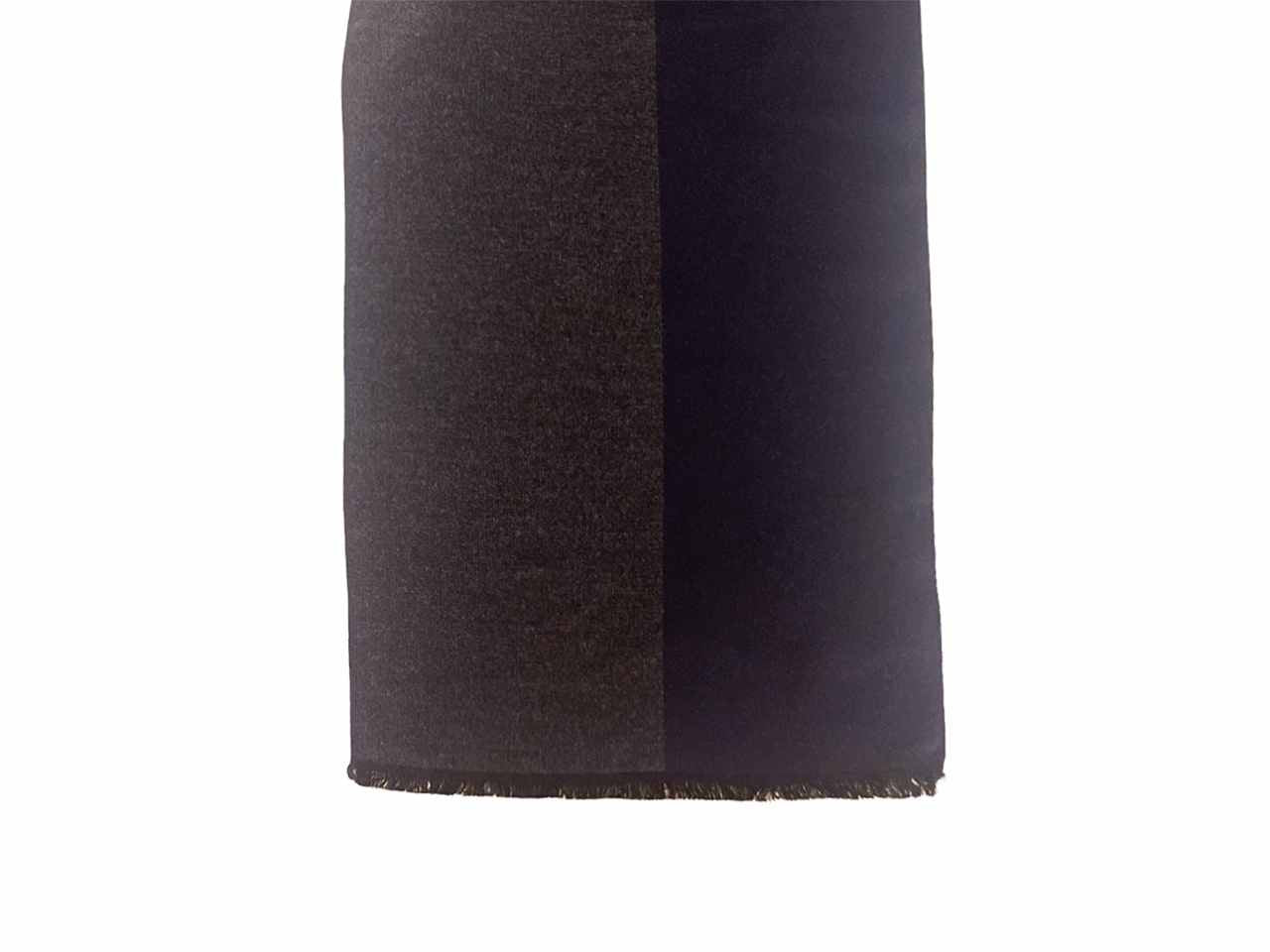 Sciarpa uomo blu navy 30x180cm con fantasia a doppia fascia