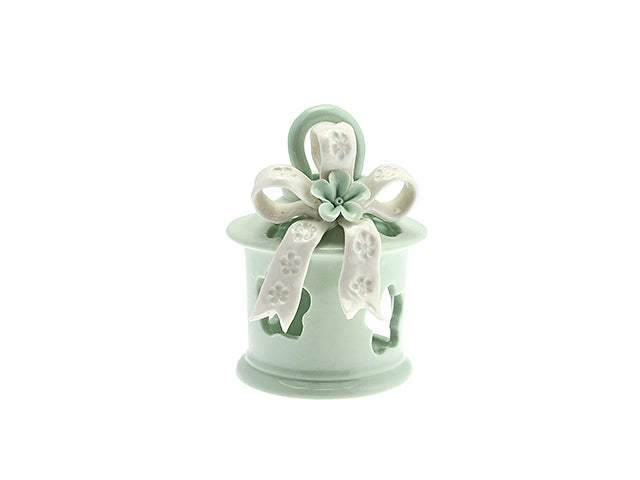 lanterna c/fiocco verde yq 034