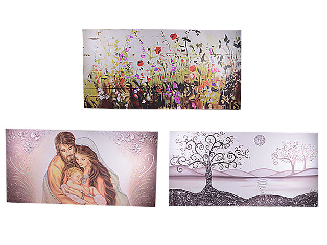 Quadro canvas solo tela 60x120cm
