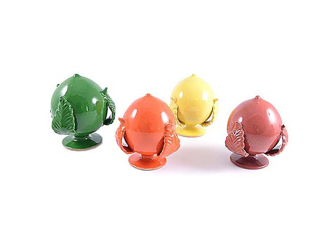 Pomo colorato artigianale 15cm