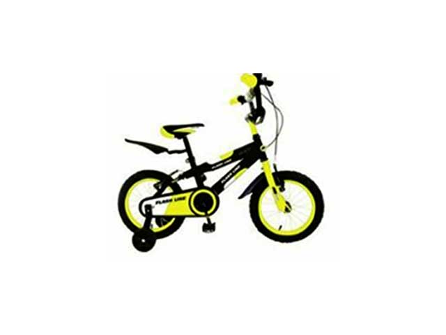 bicicletta flash line 14 gialla fla14