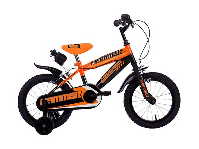 Bici hammer 16 arancione  dm16