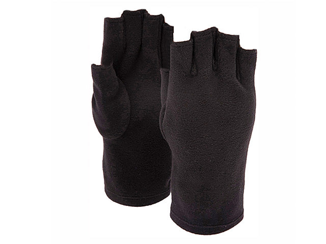 guanti donna mezze dita neri gl0902