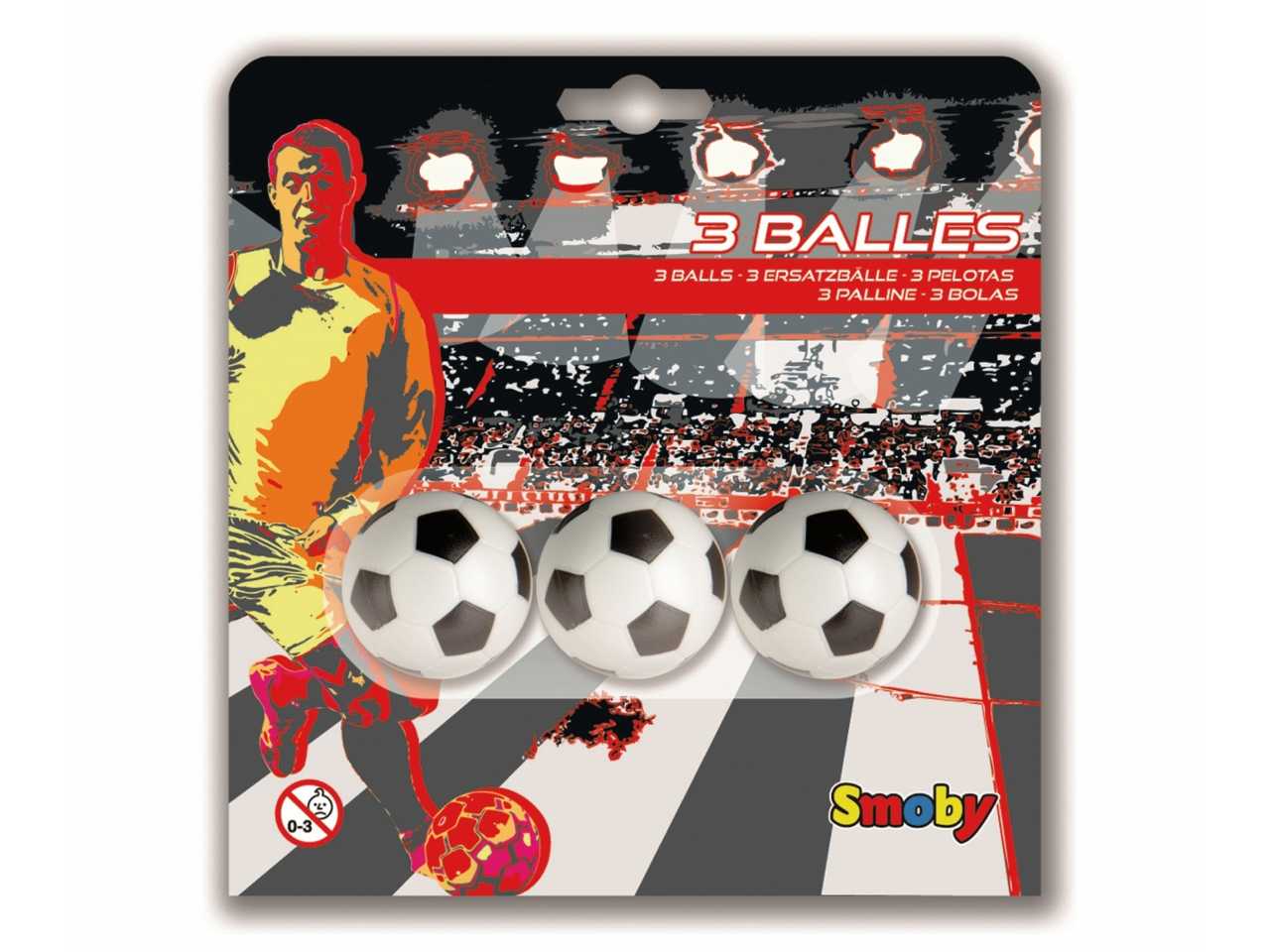 palline 34mm 3 pezzi 7600140711