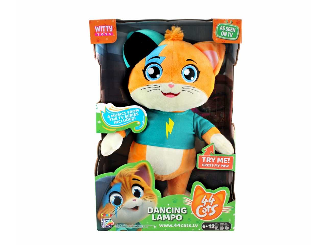 44 gatti lampo dancing 30cm 7600170215