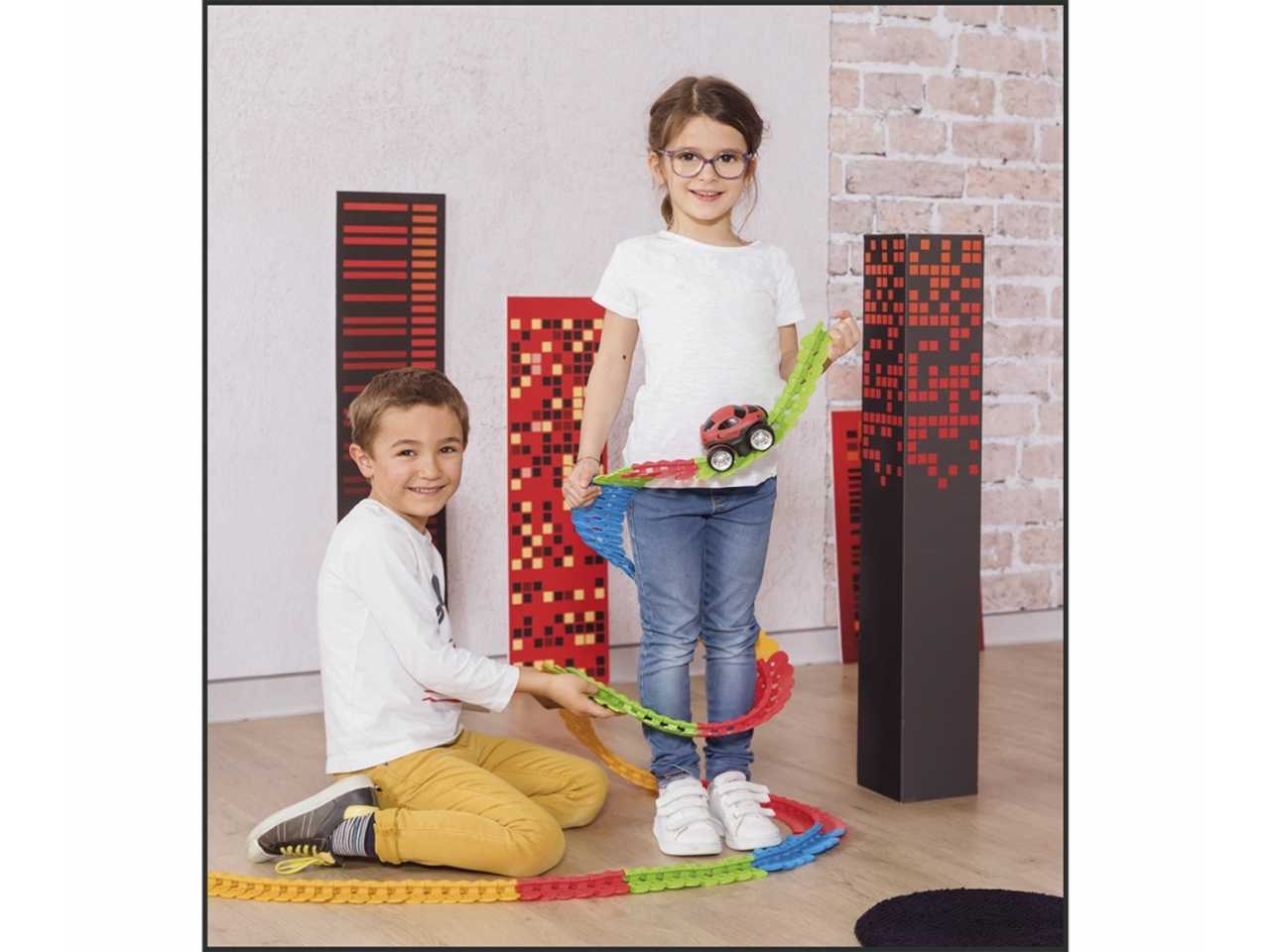 Flextreme discovery set pista 184 pezzi 7600180902