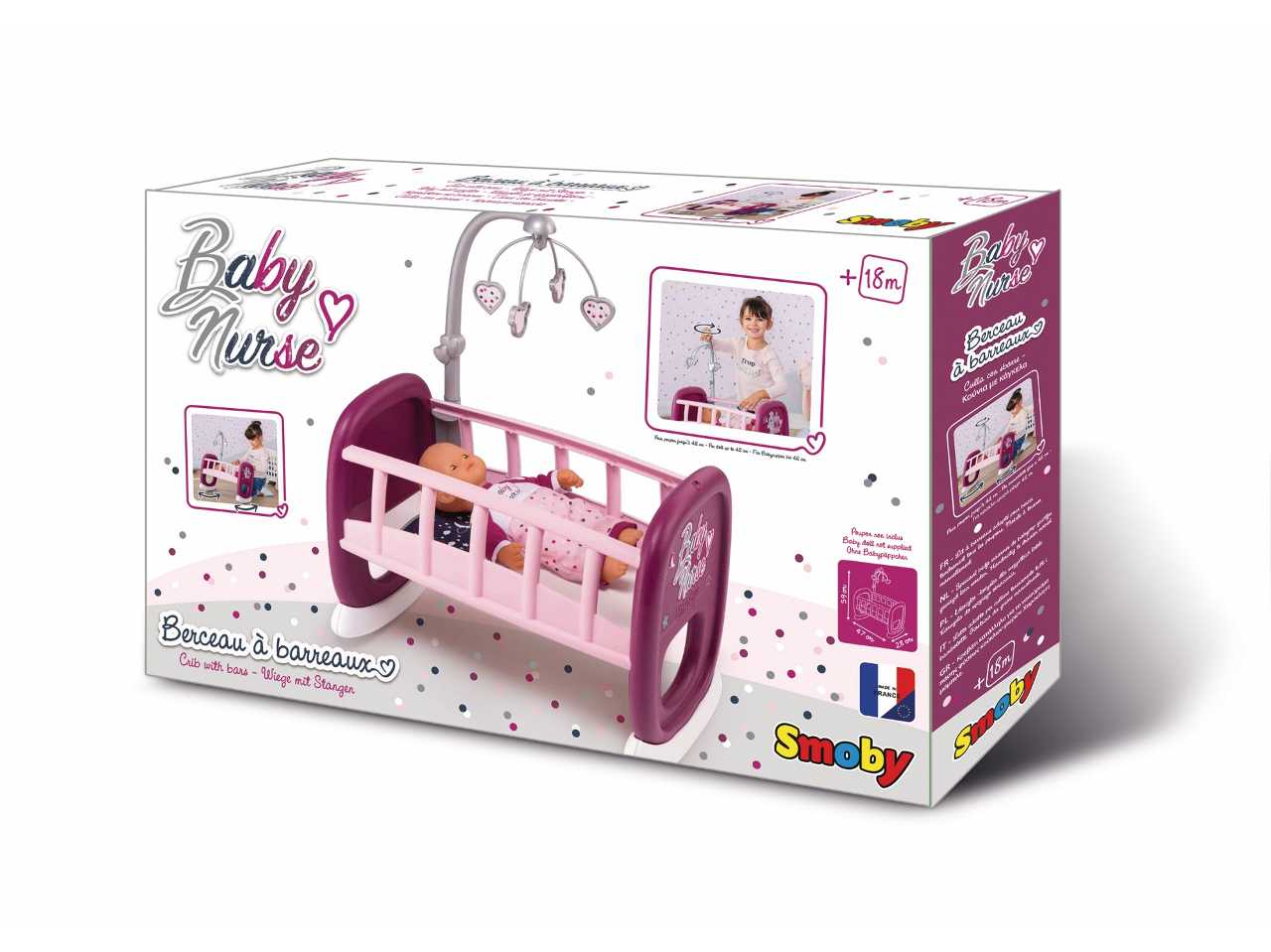 baby nurse culla c/giostrina 7600220343