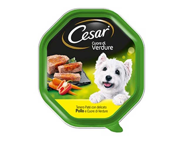 Cesar cuore di verdure poll.150gr 11849
