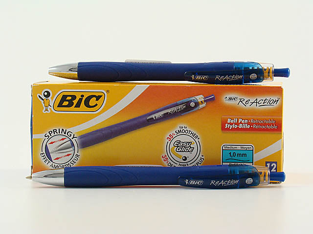Penna reaction bp blu - 12 pezzi