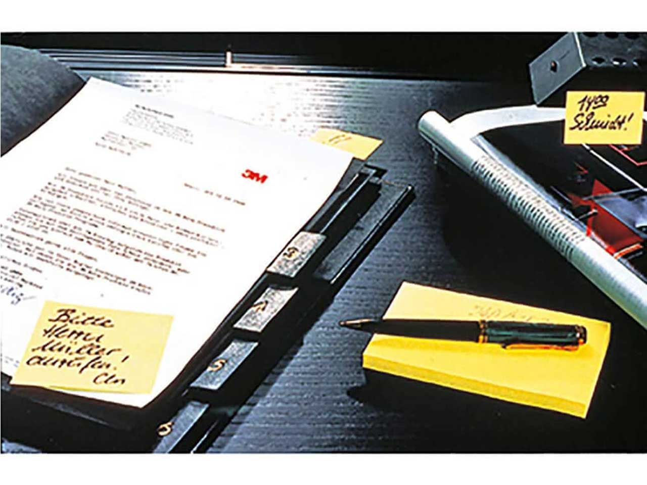 Notes post-it 12 pezzi 76mmx76mm colore giallo