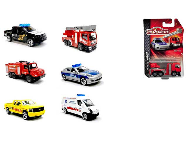 majorette veicolo sos 1:64 212057181038