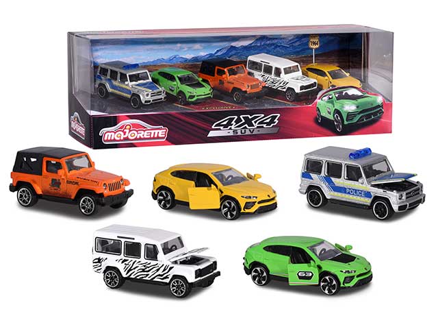 Majorette giftpack suv 5pz 1:64 212053169
