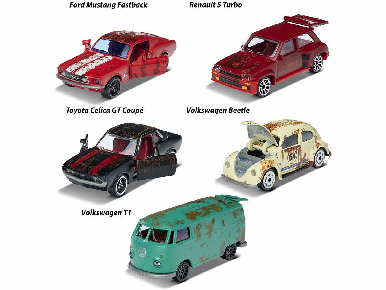 Majorette auto vintage 5 pezzi 212052012
