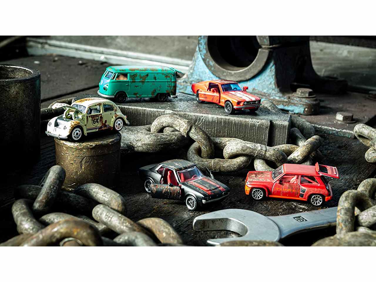 Majorette auto vintage 5 pezzi 212052012