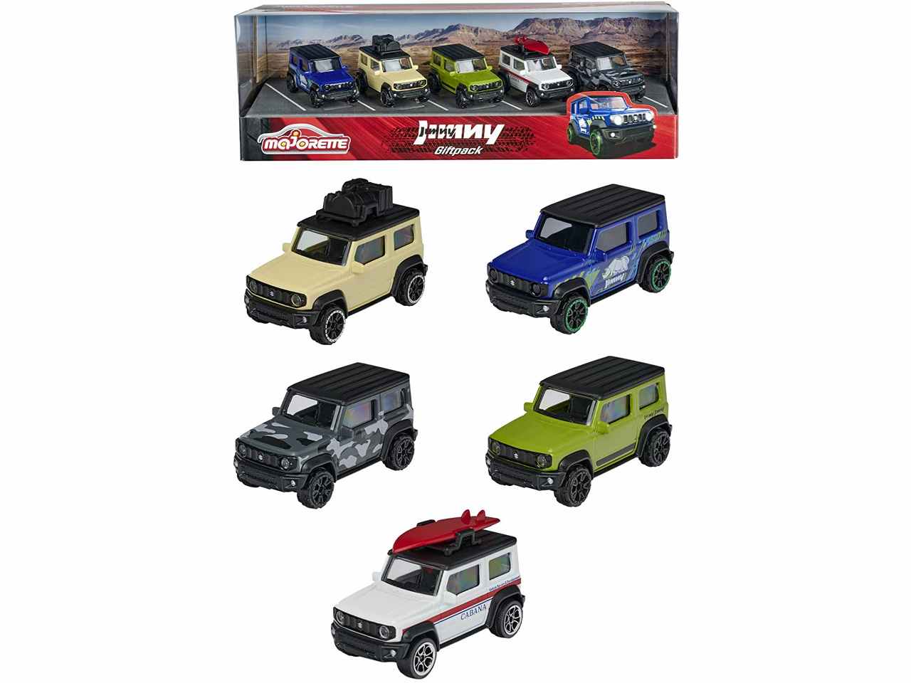 Majorette suzuki jimmy 5 pezzi 212053177