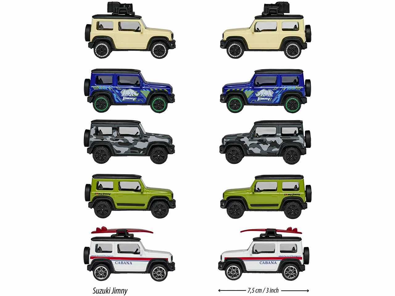 Majorette suzuki jimmy 5 pezzi 212053177