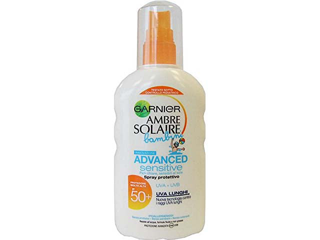 crema solare ambre solaire spray bambino ip50