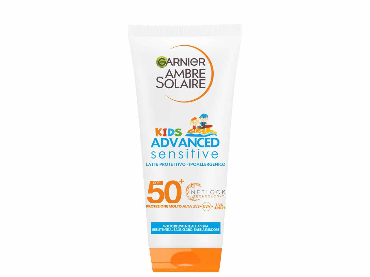 Crema solare ambre solaire sensitive kids ip50+ 200ml