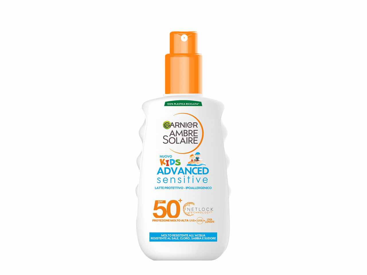 Crema solare ambre solaire kids spray ip50+ 200ml