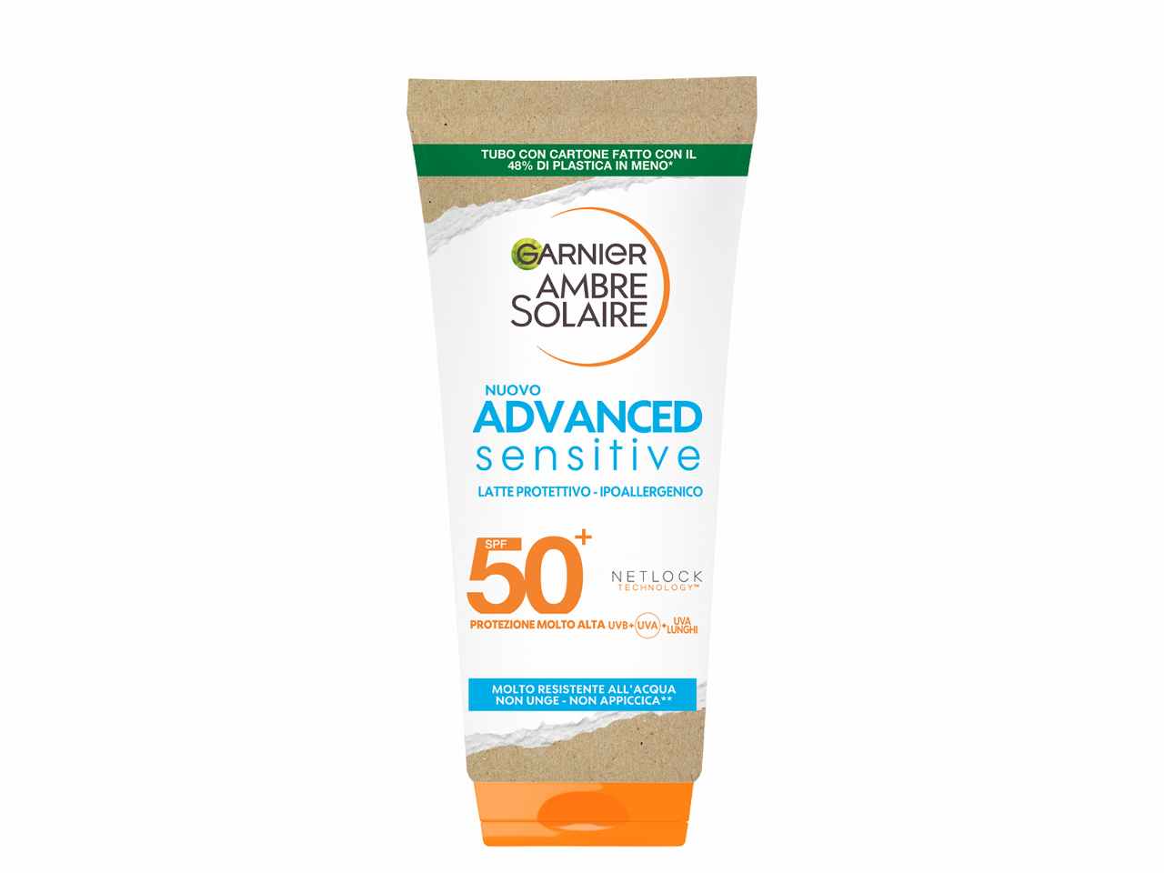Crema solare ambre solaire sensitive ip50+ 200ml