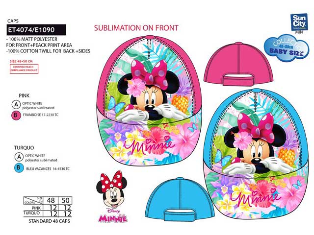 cappello mare minnie