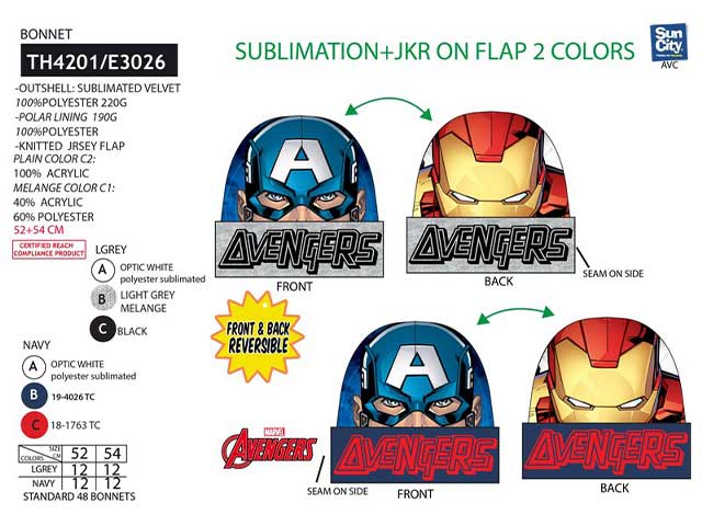 Avengers cappello th4201