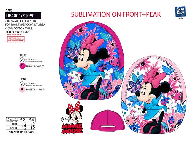 cappello mare minnie taglia 52-54