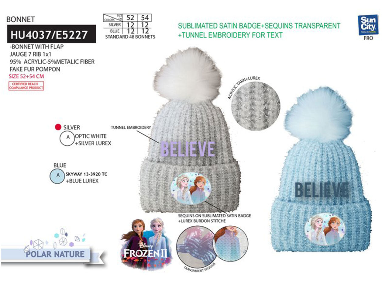 Frozen cappello tg.52-54 hu4037