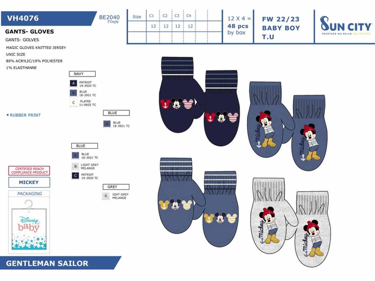 Mickey guanti