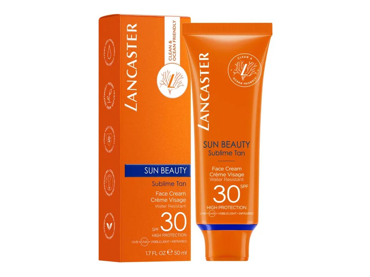 Lancaster sun beauty sublime crema solare viso spf 30 da 50ml