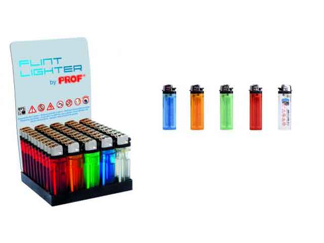 Accendino prof trasparente 50 pezzi40009488