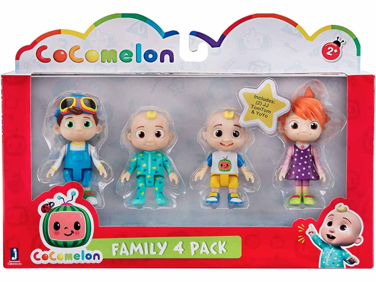 Cocomelon set 4 personaggi t07314