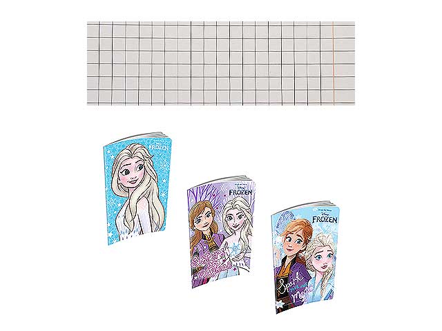 quaderno a quadretti maxi frozen quadretti 5m colori assortiti 210x297 mm