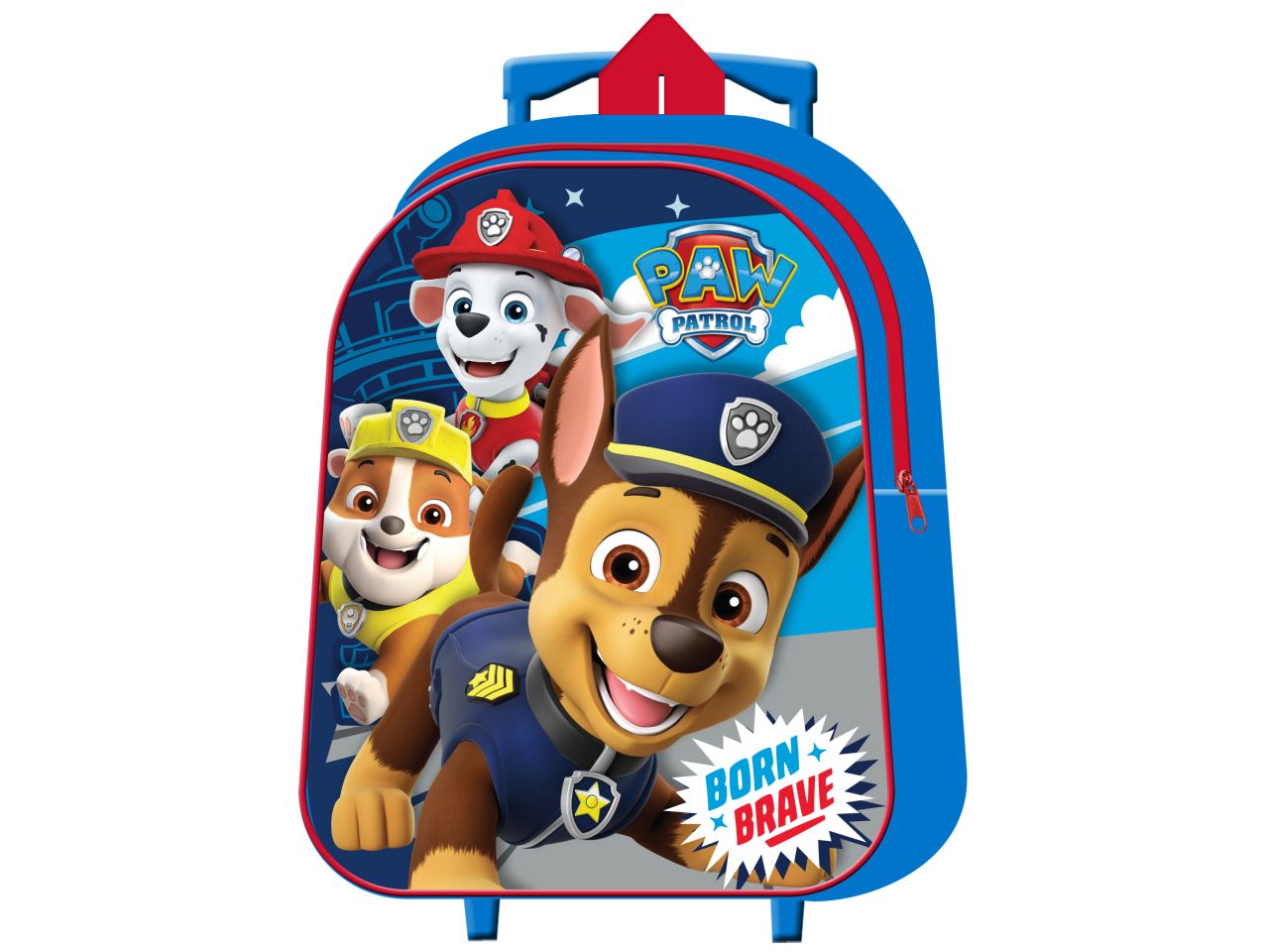 Paw patrol zaino trolley asilo