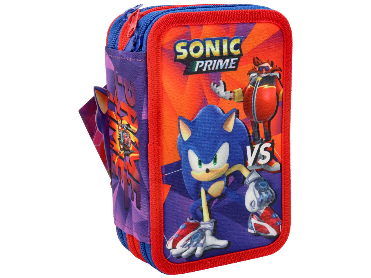Astuccio con 3 zip sonic premium