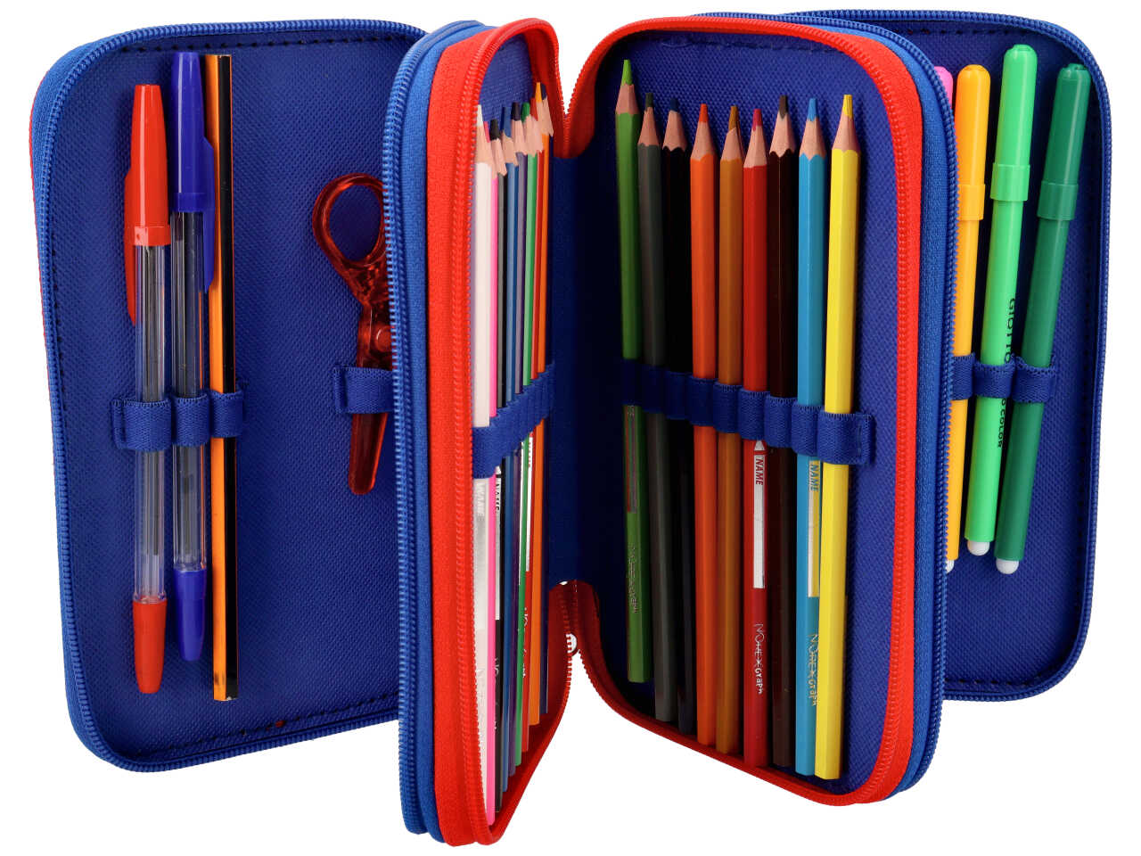 Astuccio con 3 zip sonic premium
