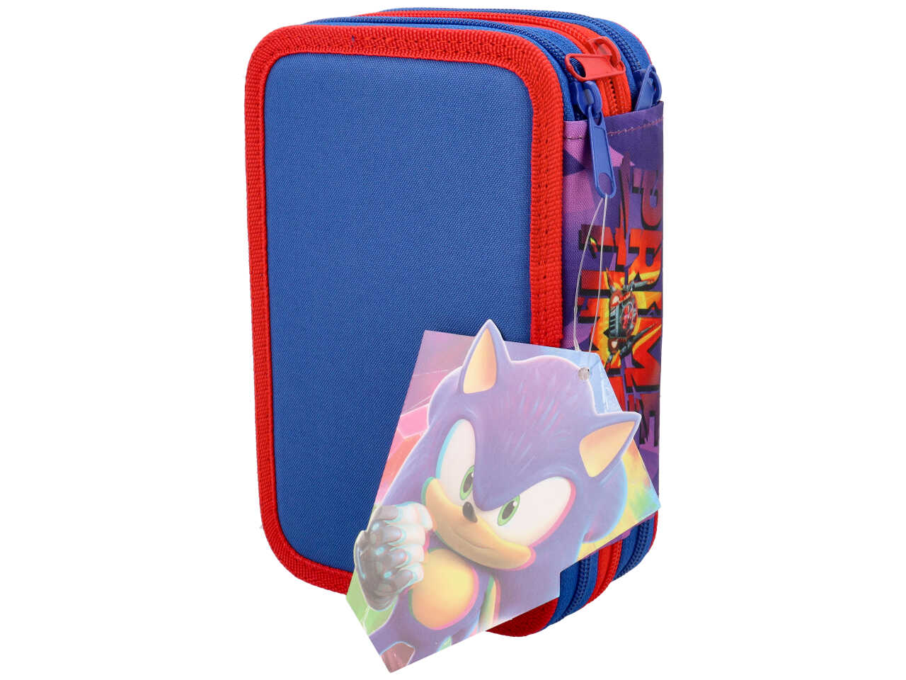 Astuccio con 3 zip sonic premium