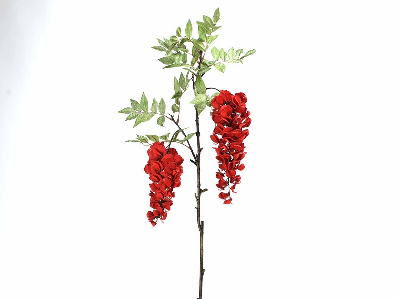Ramo di glicine 91cm rosso