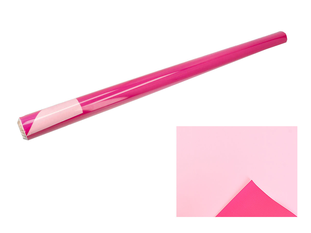 bobina 1x25 satinato ppl fuxia