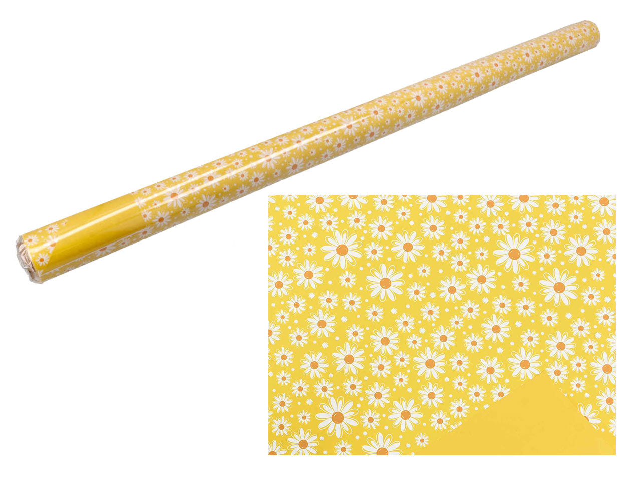 Bobina daisy 1x25mt giallo