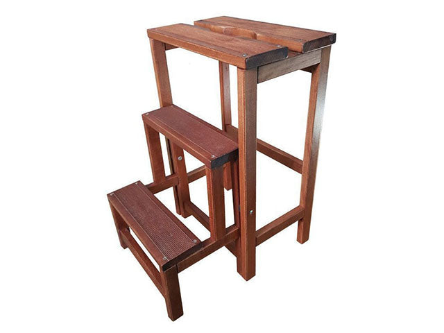 Sgabello a ribaltina 3 gradini 520-5