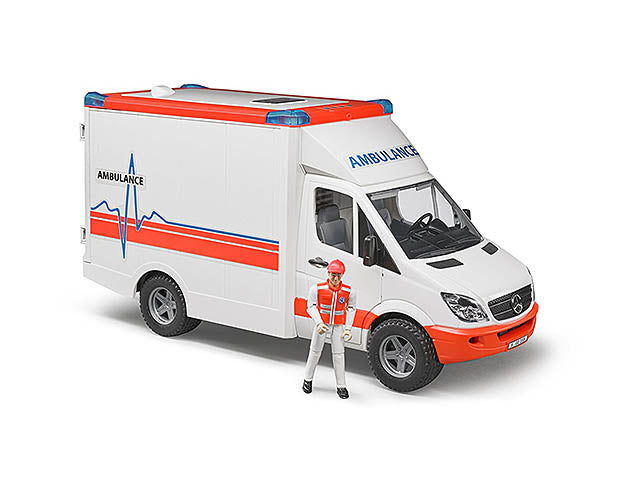 Mercedes spinter ambulanza c/autista 02536
