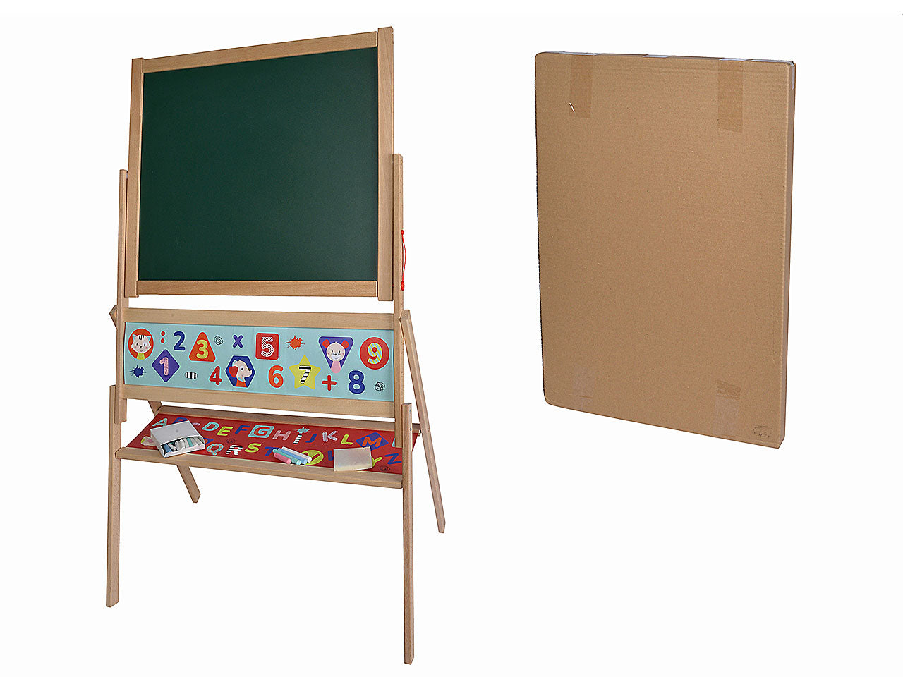 lavagna bifacciale magnetica 66x110cm 100002589