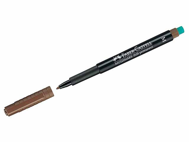 Marcatore marrone tratto 1mm 10 pezzi