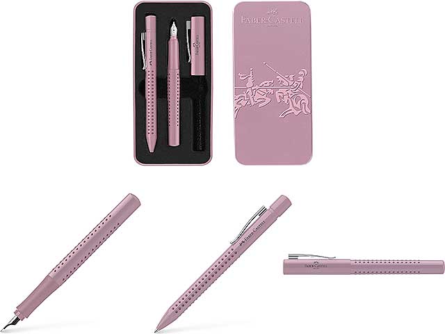 Penna Harmony Faber-Castell set regalo, 1 penna stilografica M e 1 penna a sfera M